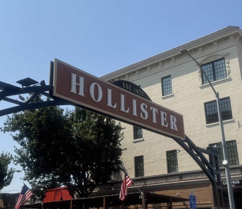 Hollister Therapy Sign